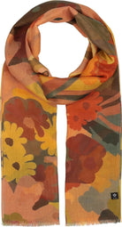 Fraas Retro Flowers ScarfScarvesPosh Boutique