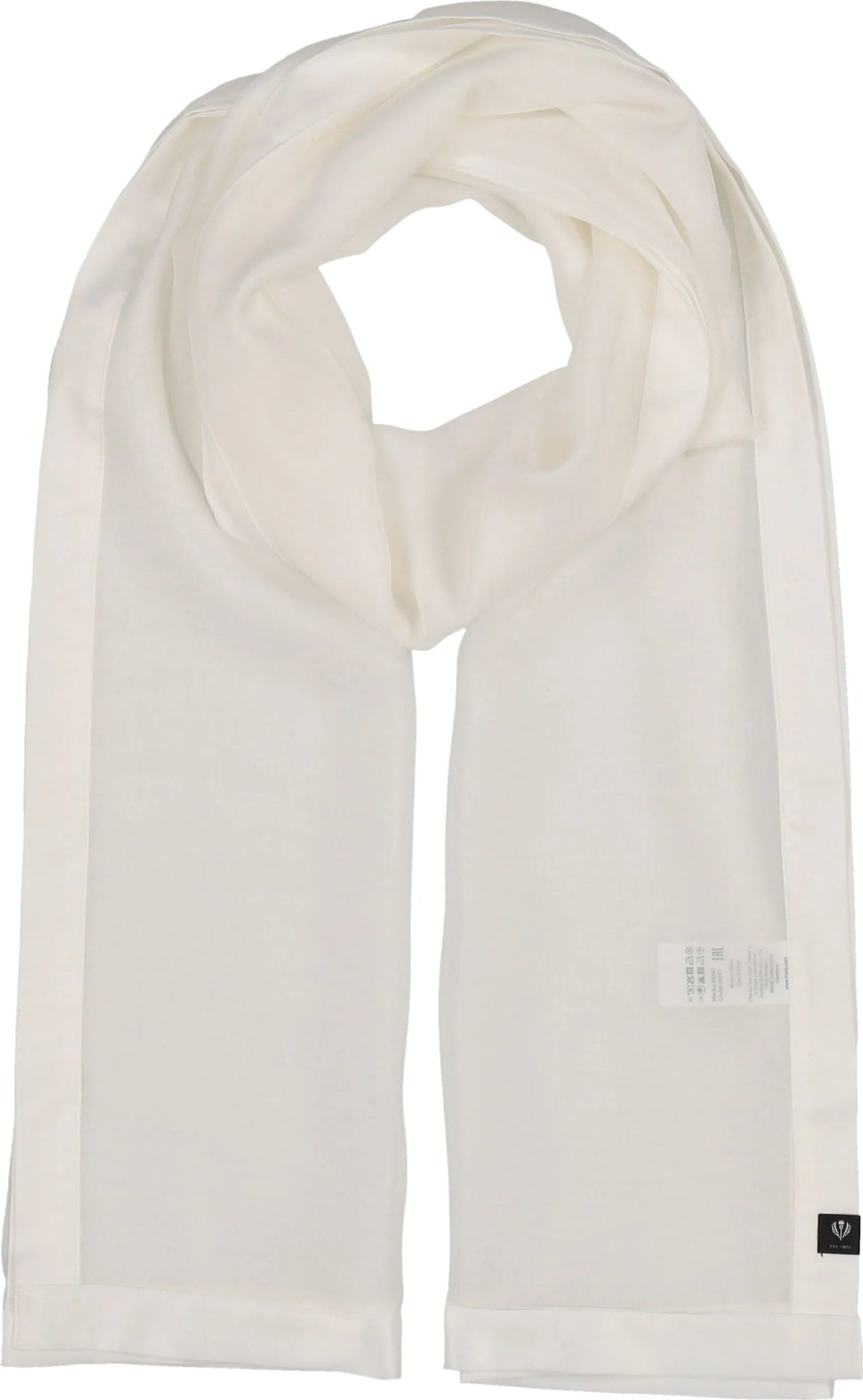 Fraas Satin Trim Silk WrapScarvesPosh Boutique