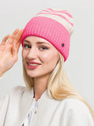 Fraas Stripe Knit BeanieHatsPosh Boutique