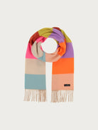 Fraas Stripes Cashmink ScarfScarvesPosh Boutique