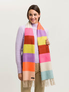 Fraas Stripes Cashmink ScarfScarvesPosh Boutique