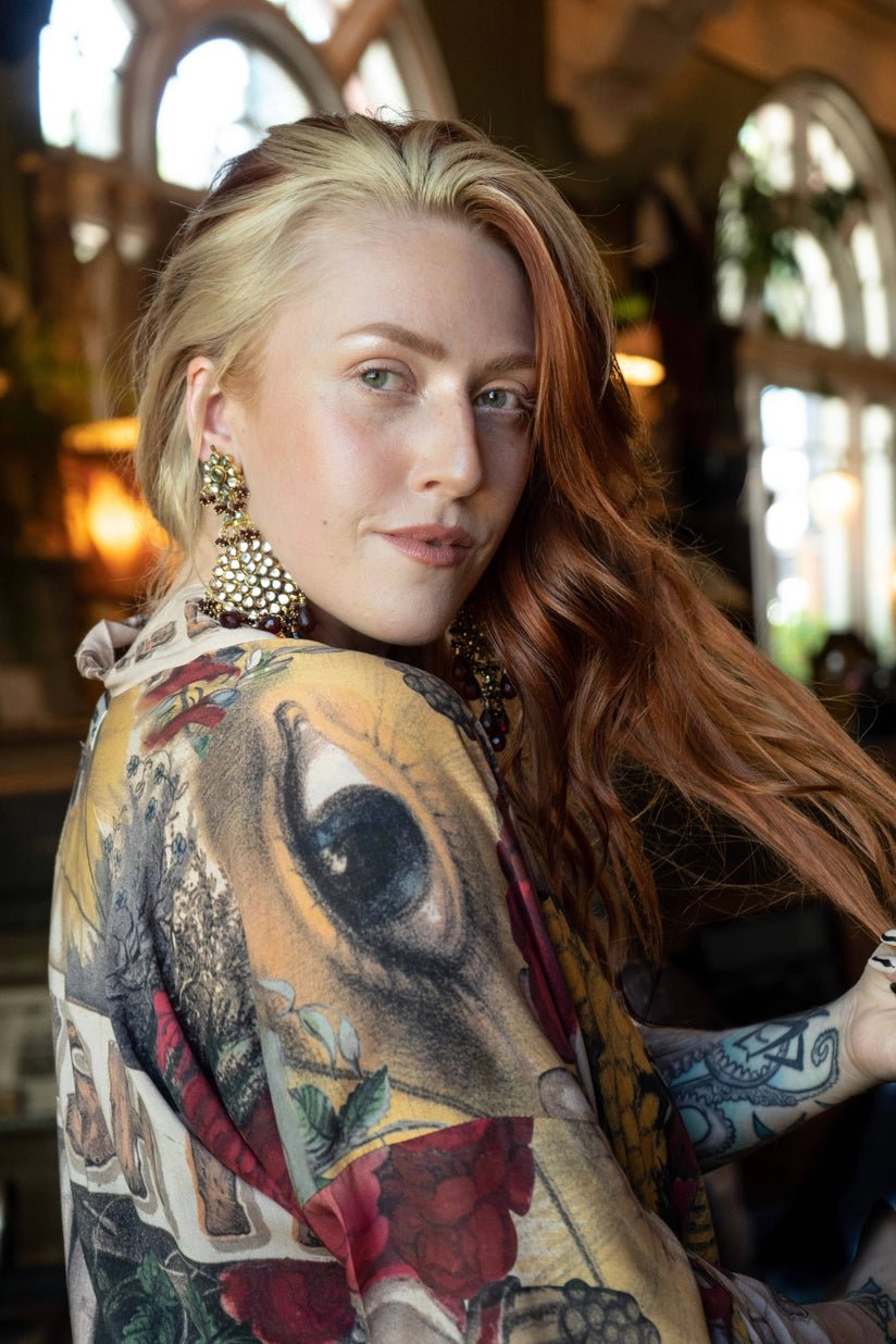 Friendship, Love & Truth Cropped KimonoPosh Boutique