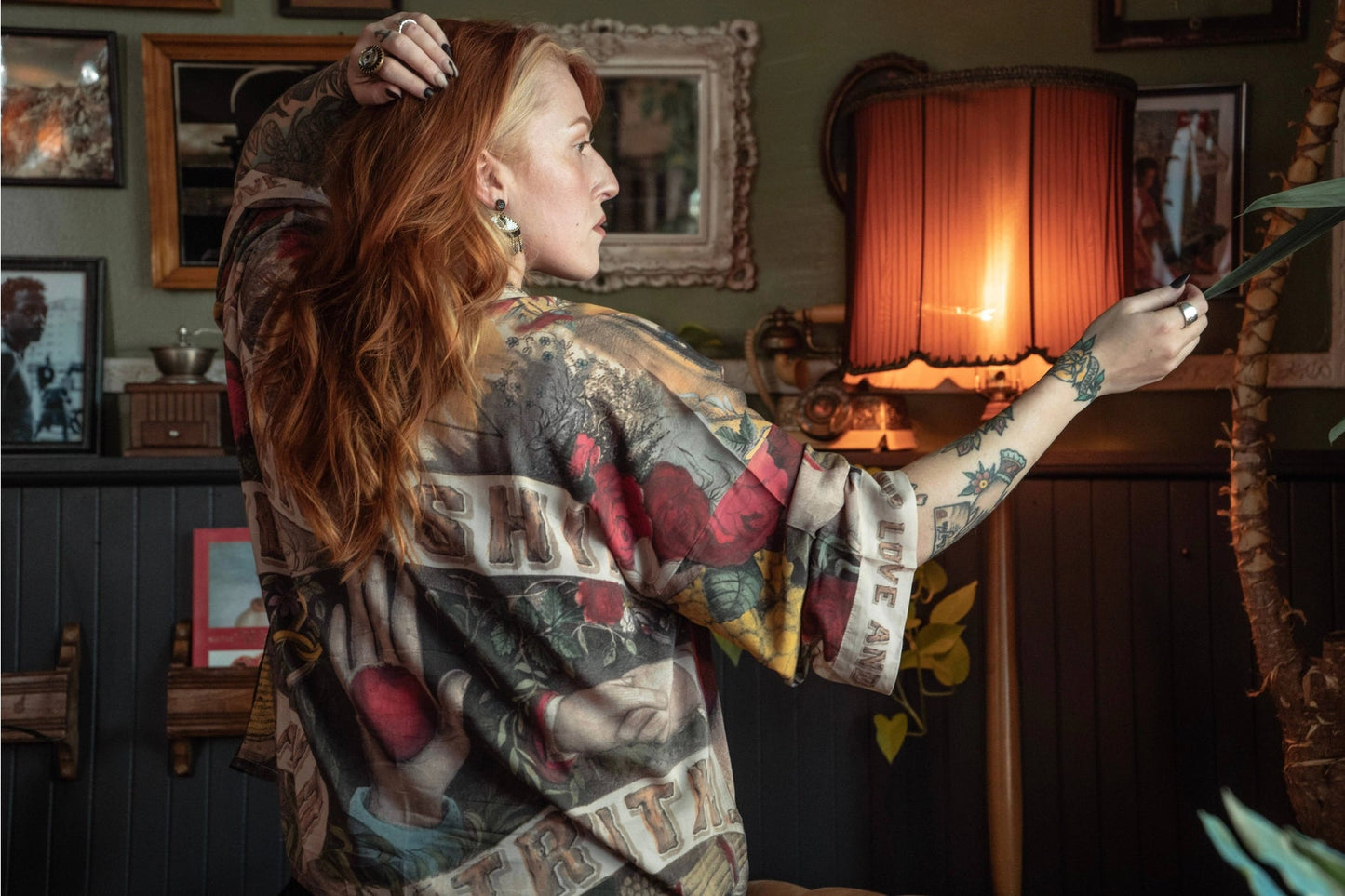 Friendship, Love & Truth Cropped KimonoPosh Boutique