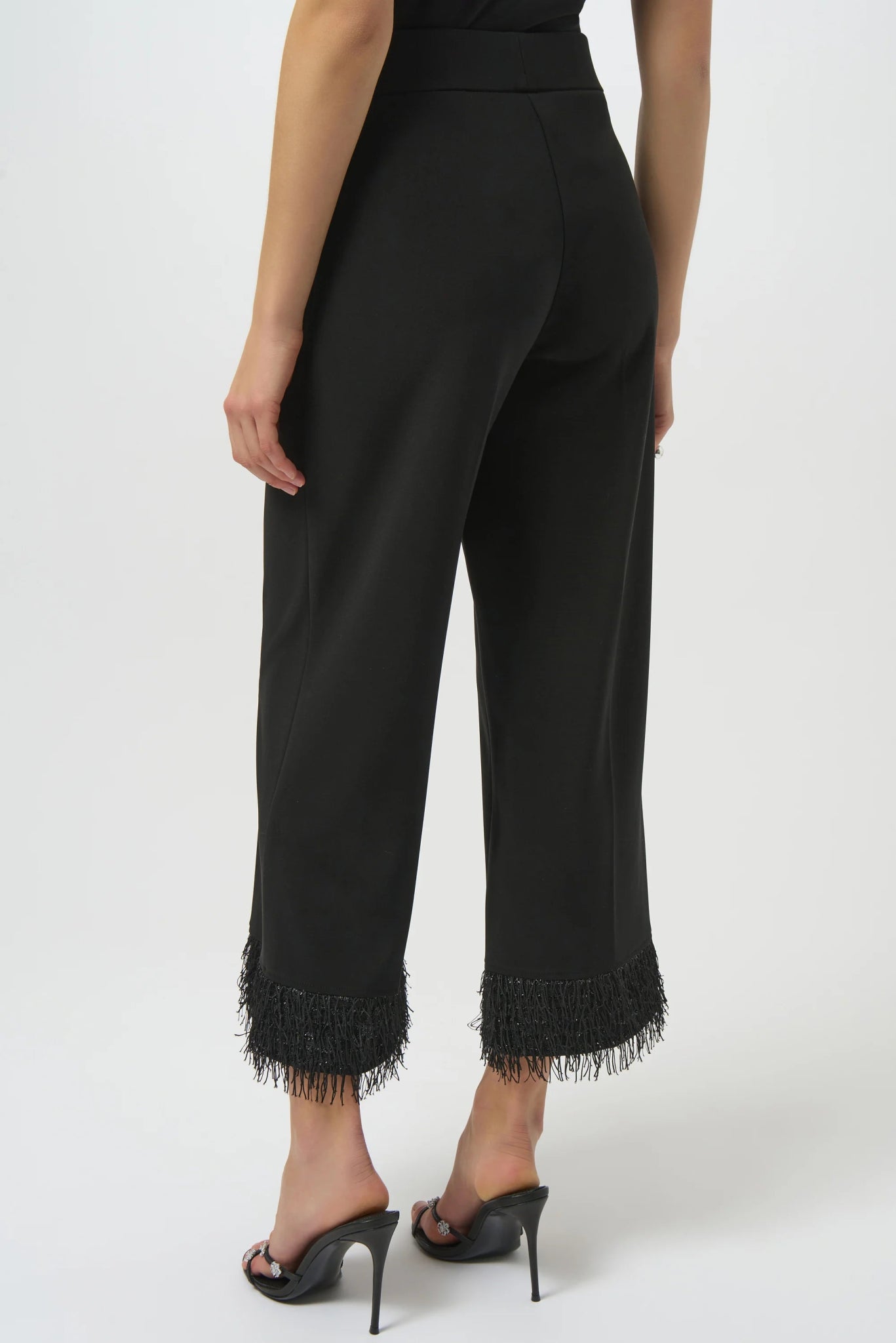 Fringe Hem PantPantsPosh Boutique