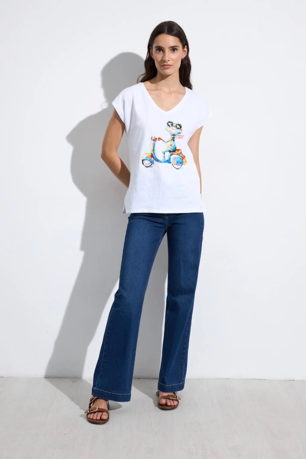 Froggy Vespa Joyride TeePosh Boutique