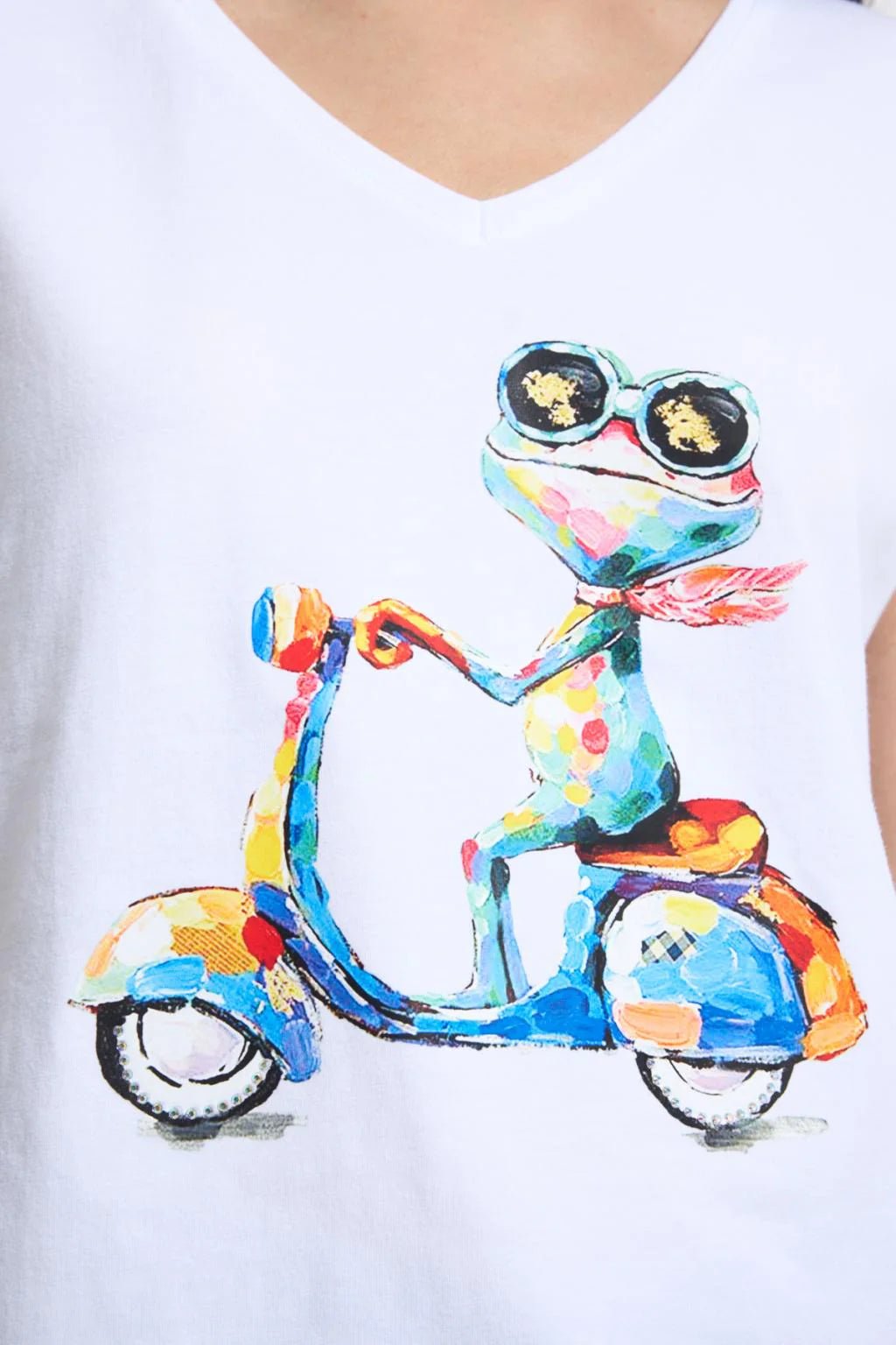 Froggy Vespa Joyride TeePosh Boutique