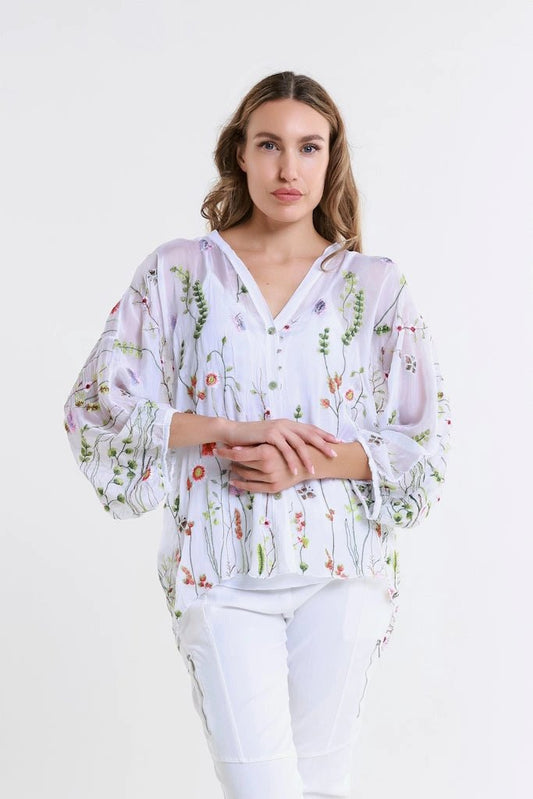 Garden Viola ShirtPosh Boutique