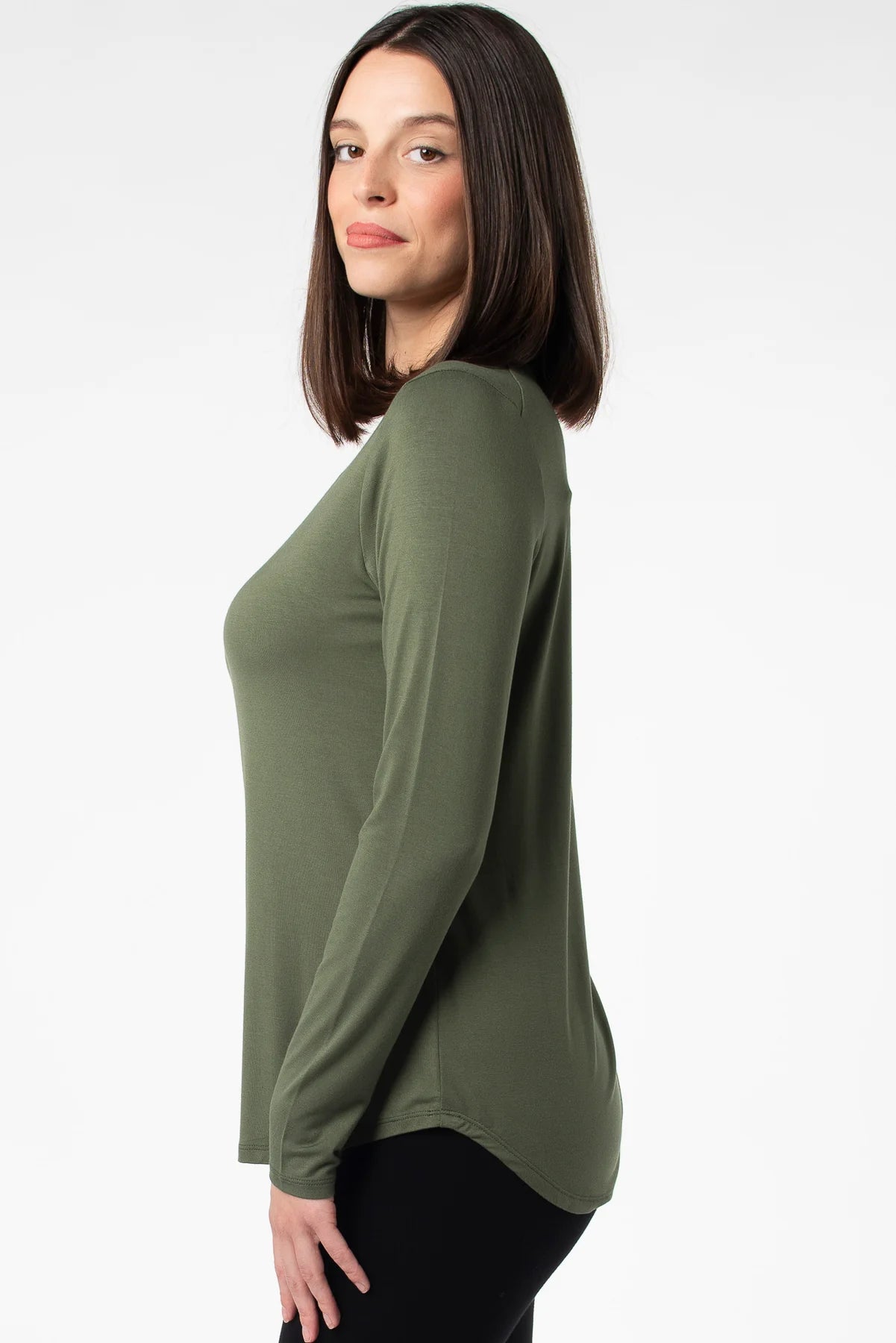 Georgia Crew Long SleeveTopsPosh Boutique