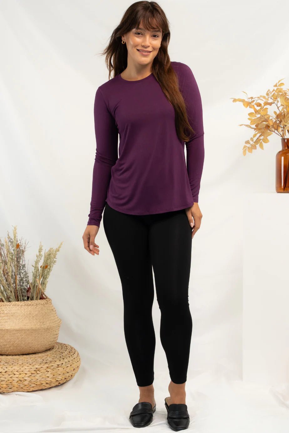 Georgia Crew Long SleeveTopsPosh Boutique