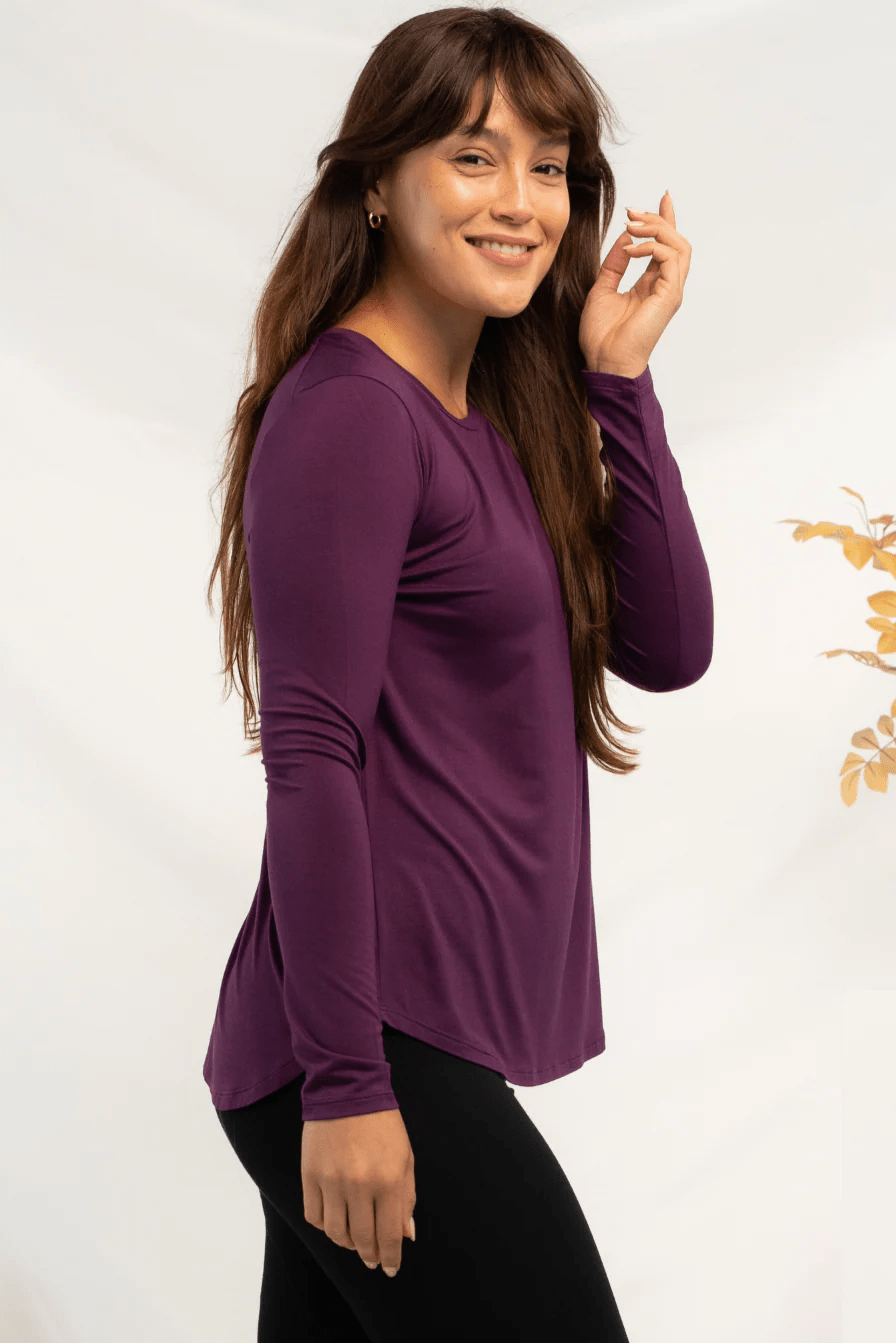 Georgia Crew Long SleeveTopsPosh Boutique