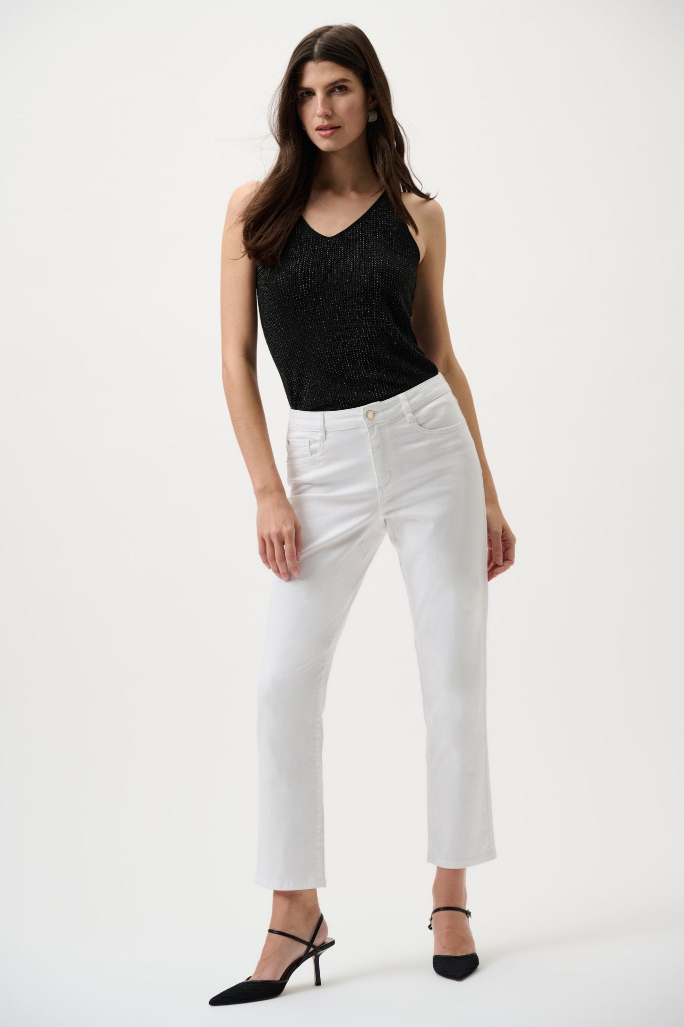 Gia Classic White Slim Fit JeansDenimPosh Boutique