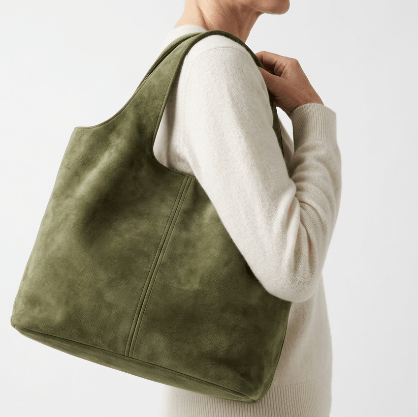 Giannina Olive Shoulder BagHandbagsPosh Boutique