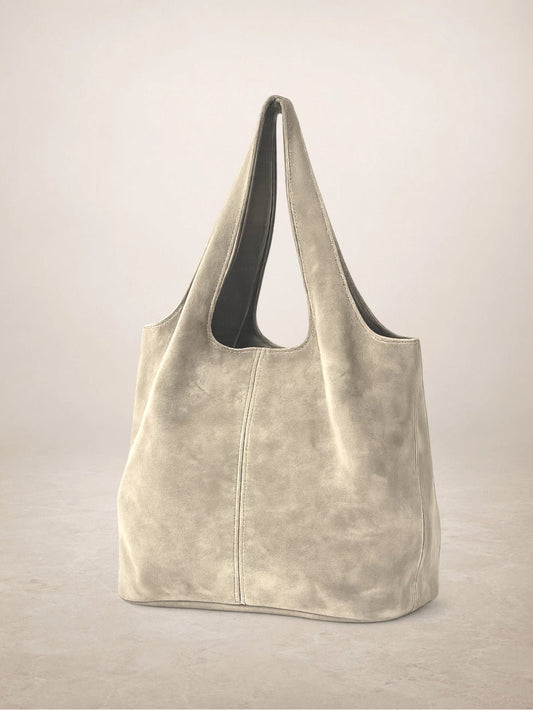 Giannina Taupe Shoulder BagHandbagsPosh Boutique