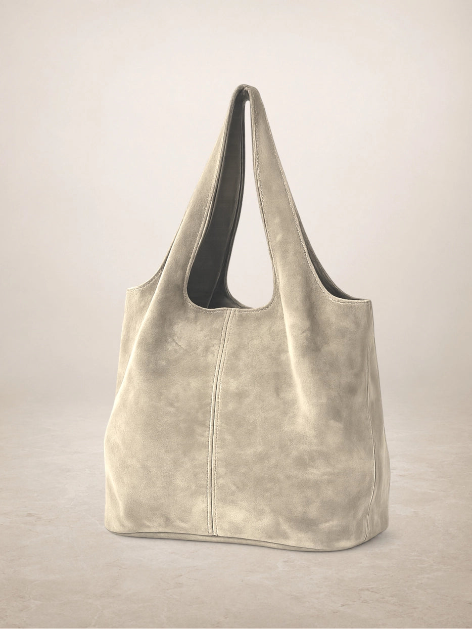 Giannina Taupe Shoulder Bag