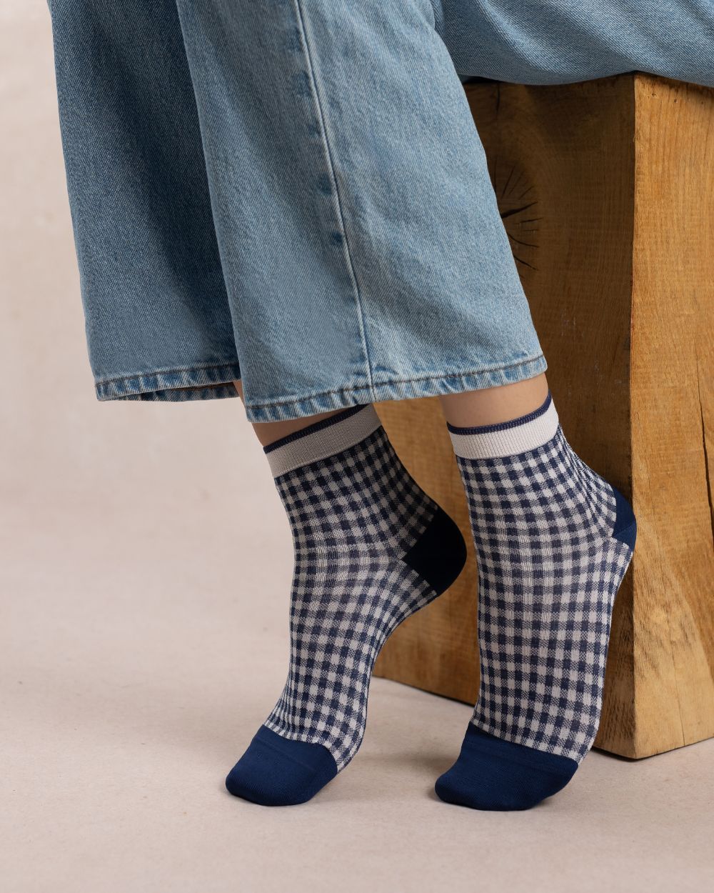 Gingham SocksPosh Boutique