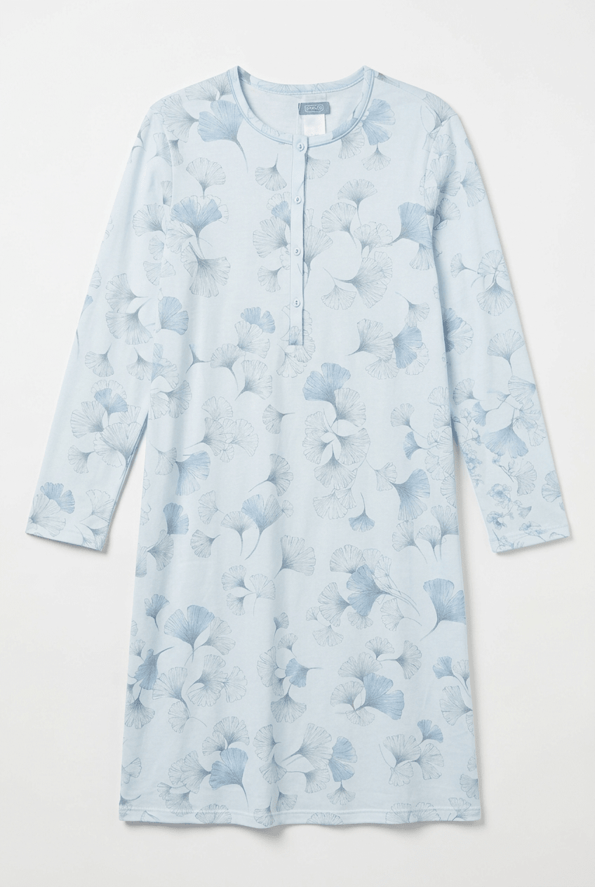 Ginkgo Leaf NightgownSleepwearPosh Boutique