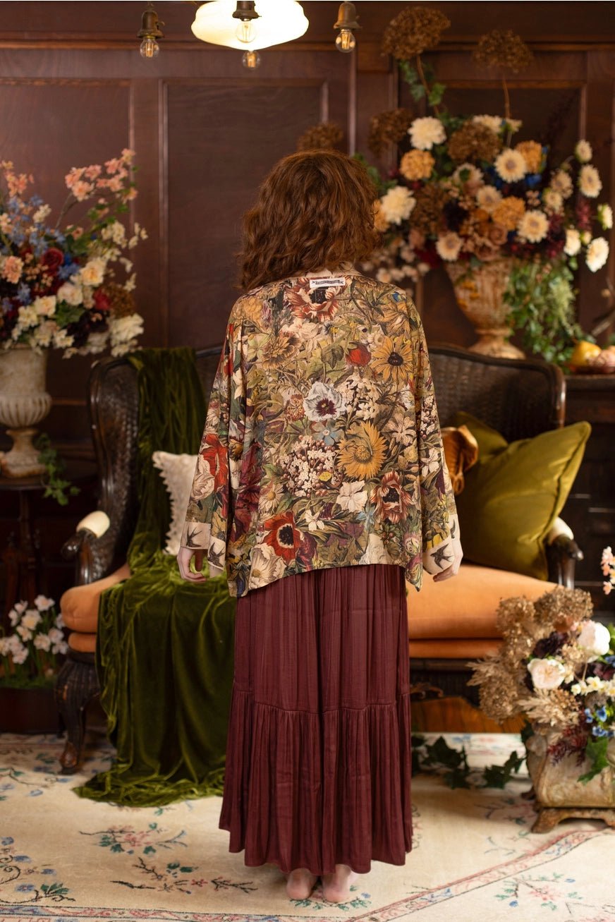 Golden Hour Pixie Cropped KimonoJacketsPosh Boutique