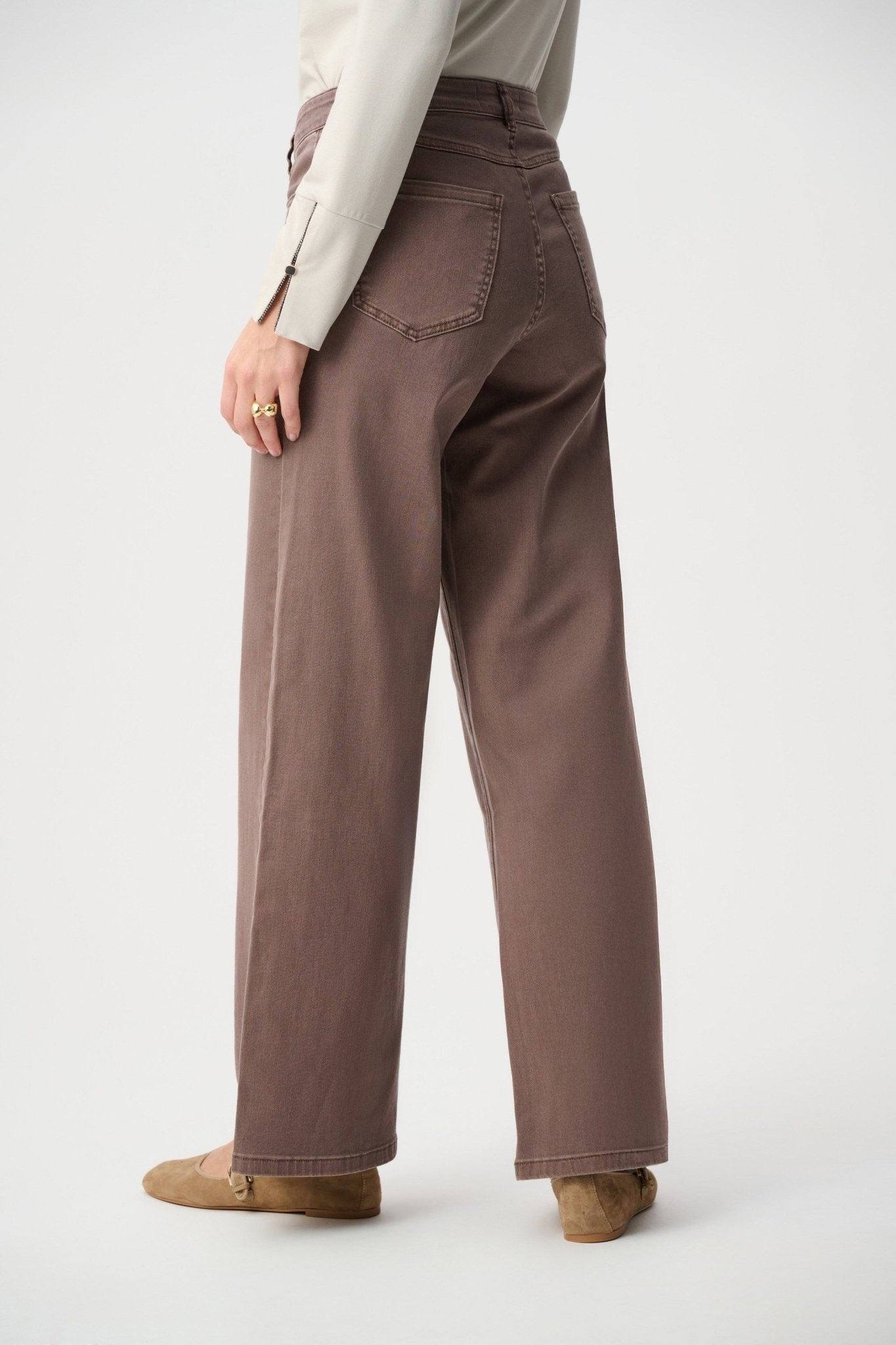Goldie Mink Wide Leg JeanDenimPosh Boutique