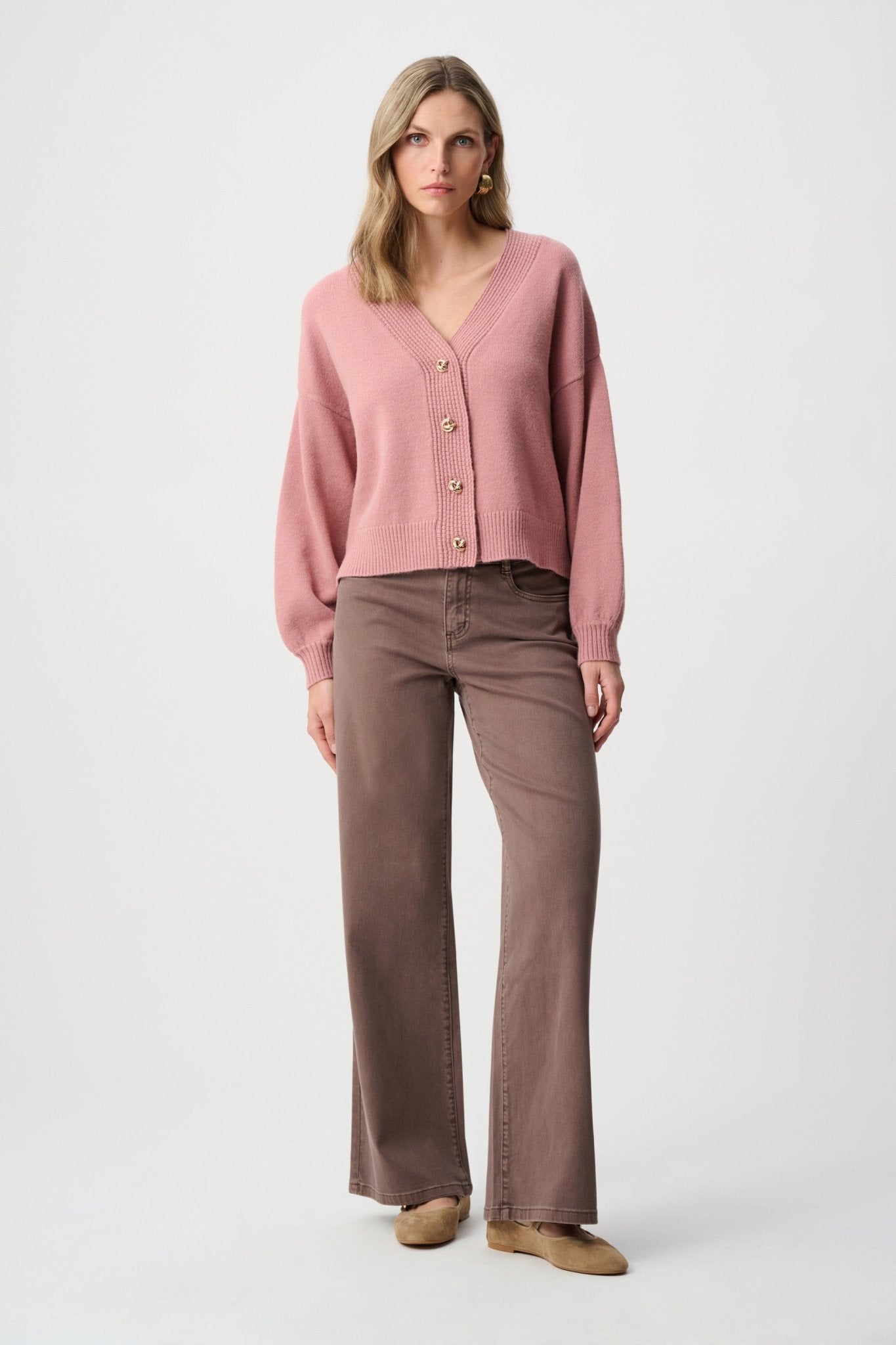 Goldie Mink Wide Leg JeanDenimPosh Boutique