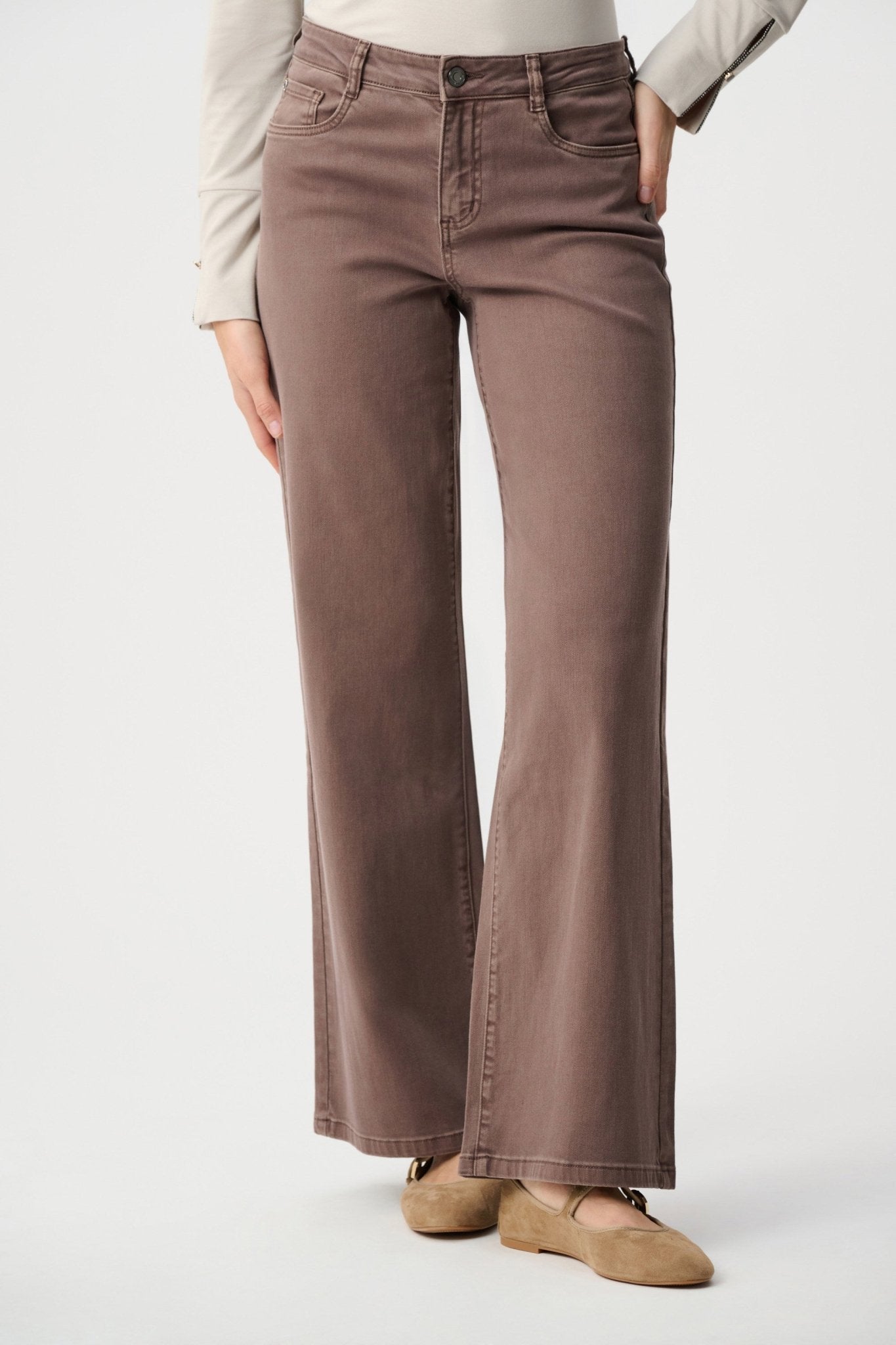Goldie Mink Wide Leg JeanDenimPosh Boutique