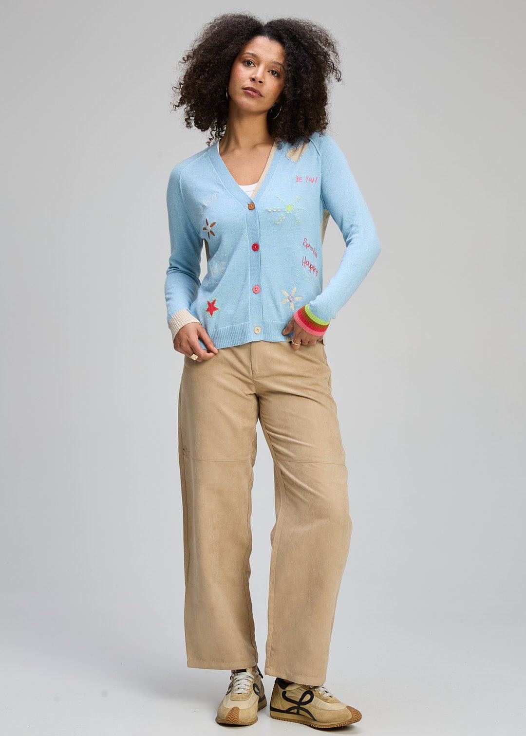 Good Vibes CardiSweatersPosh Boutique