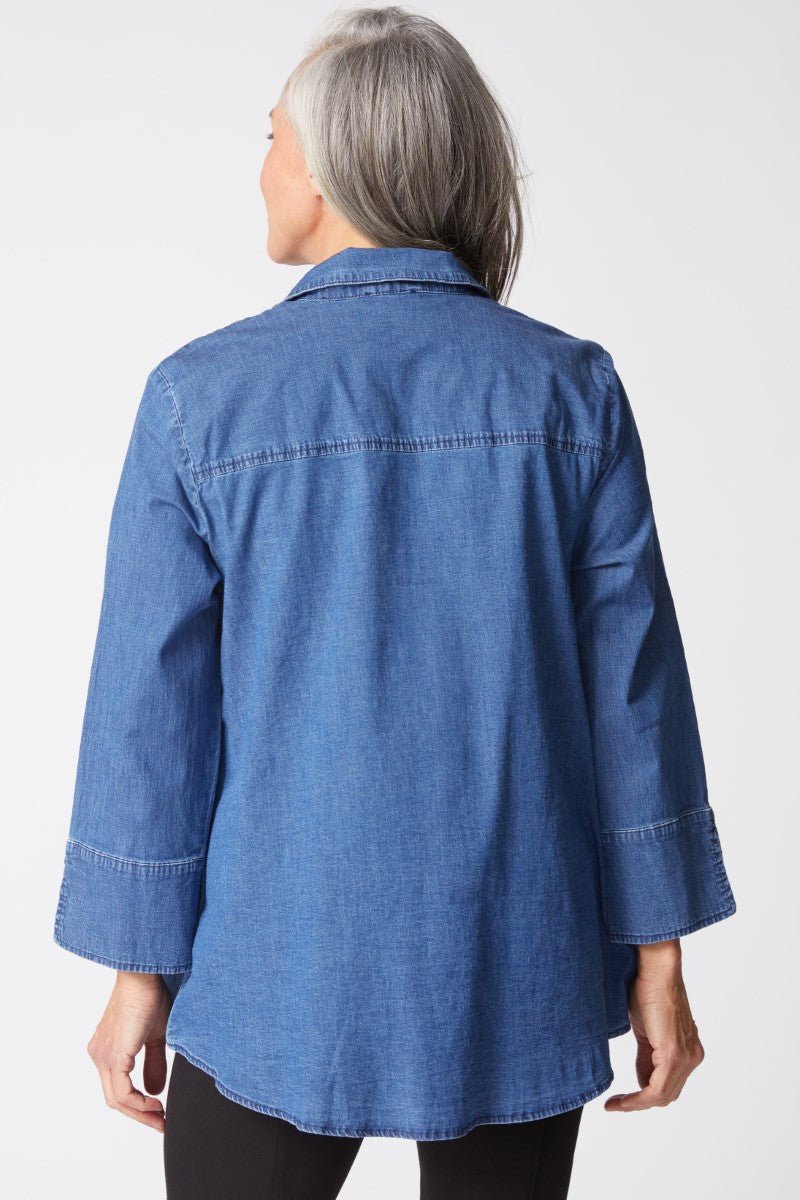 Habitat Marella Denim ShirtTopsPosh Boutique