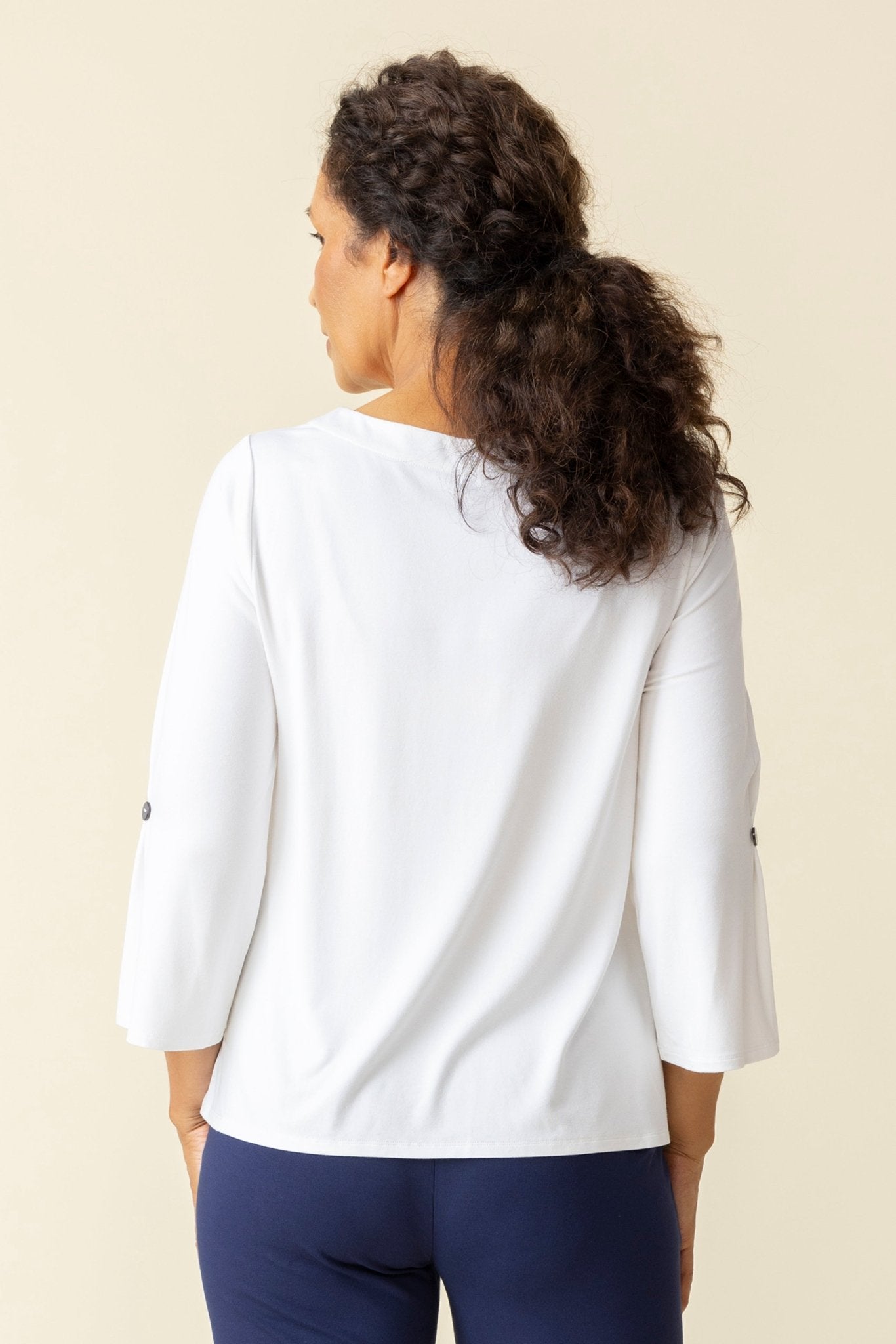 Habitat Pleated Sleeve TopTopsPosh Boutique