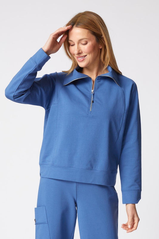 Habitat Seabreeze Quarter ZipSweatersPosh Boutique