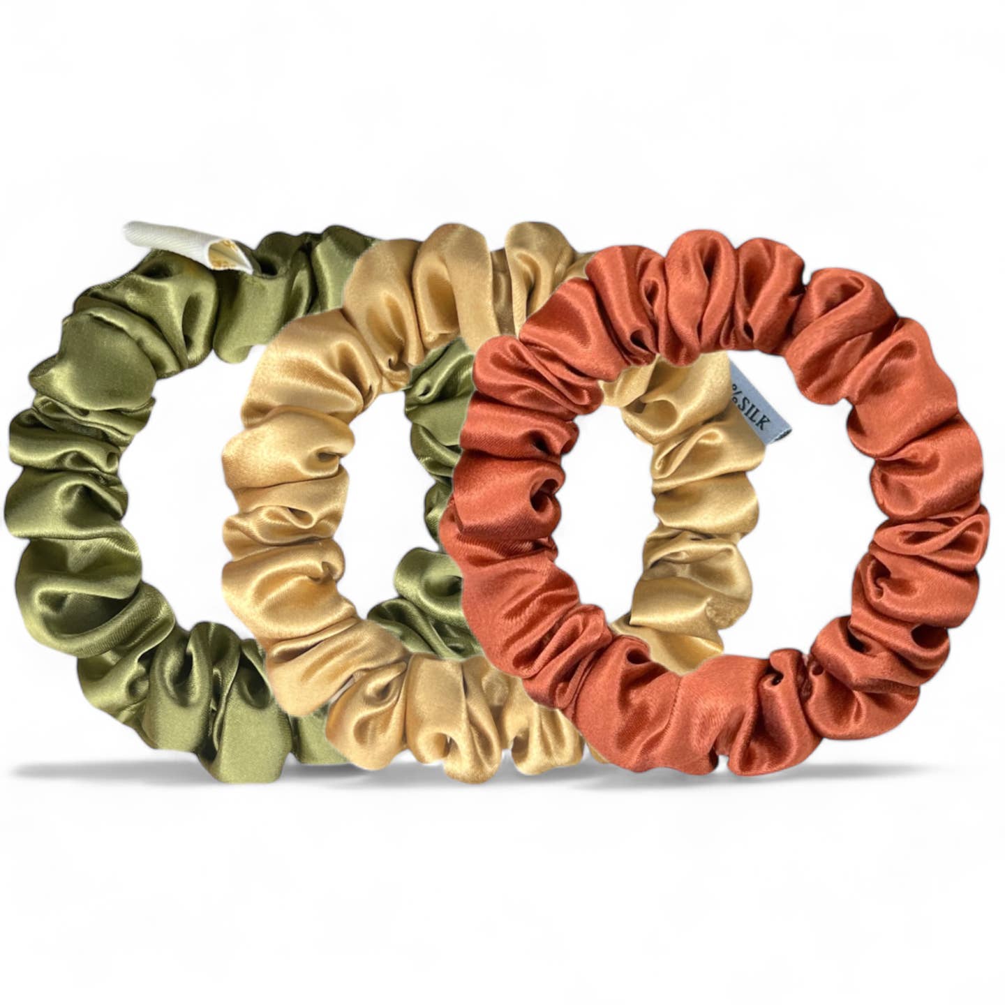 Honey Lux Mini Silk Scrunchie SetPosh Boutique