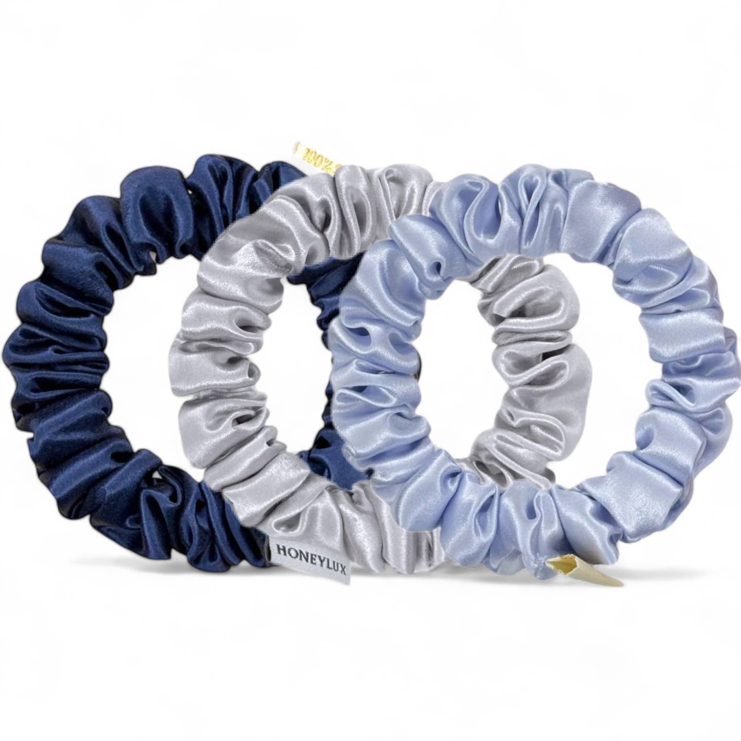 Honey Lux Mini Silk Scrunchie SetPosh Boutique
