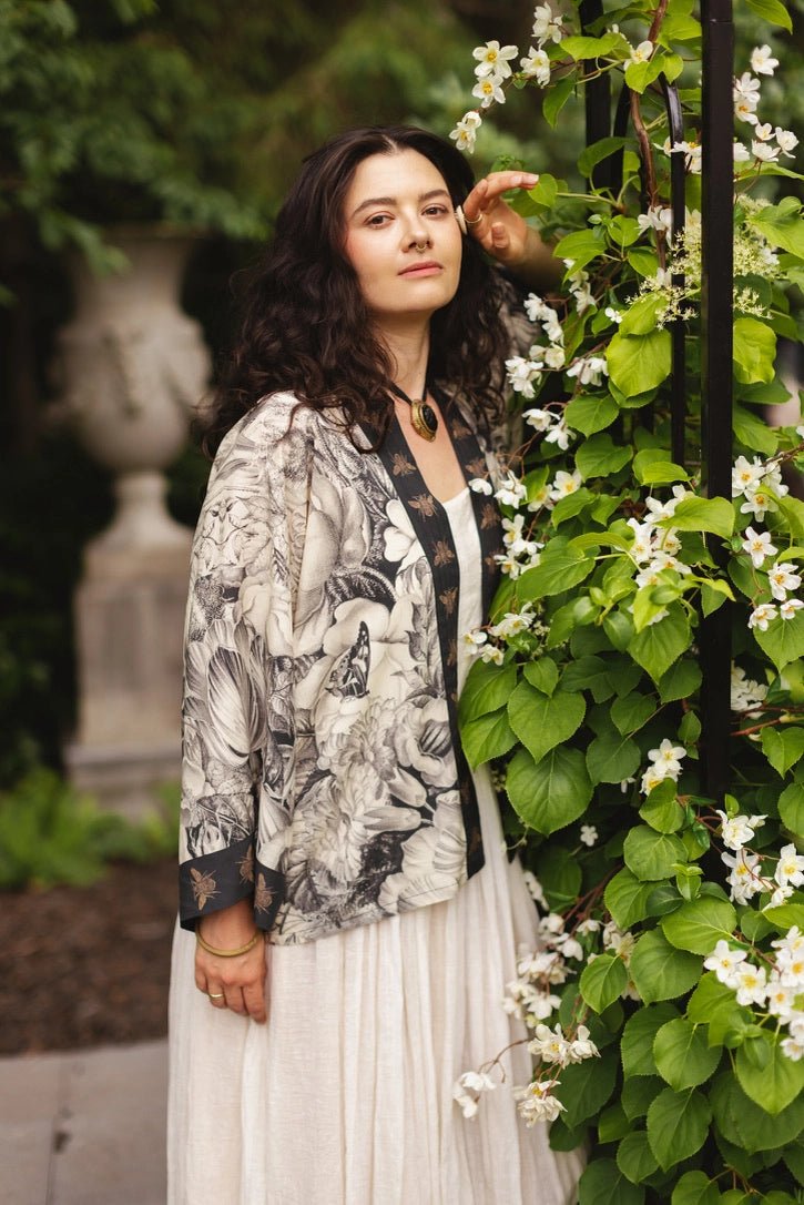 Honey & The Moon Cropped KimonoPosh Boutique