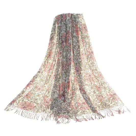 Honeysuckle Art PashminaScarvesPosh Boutique