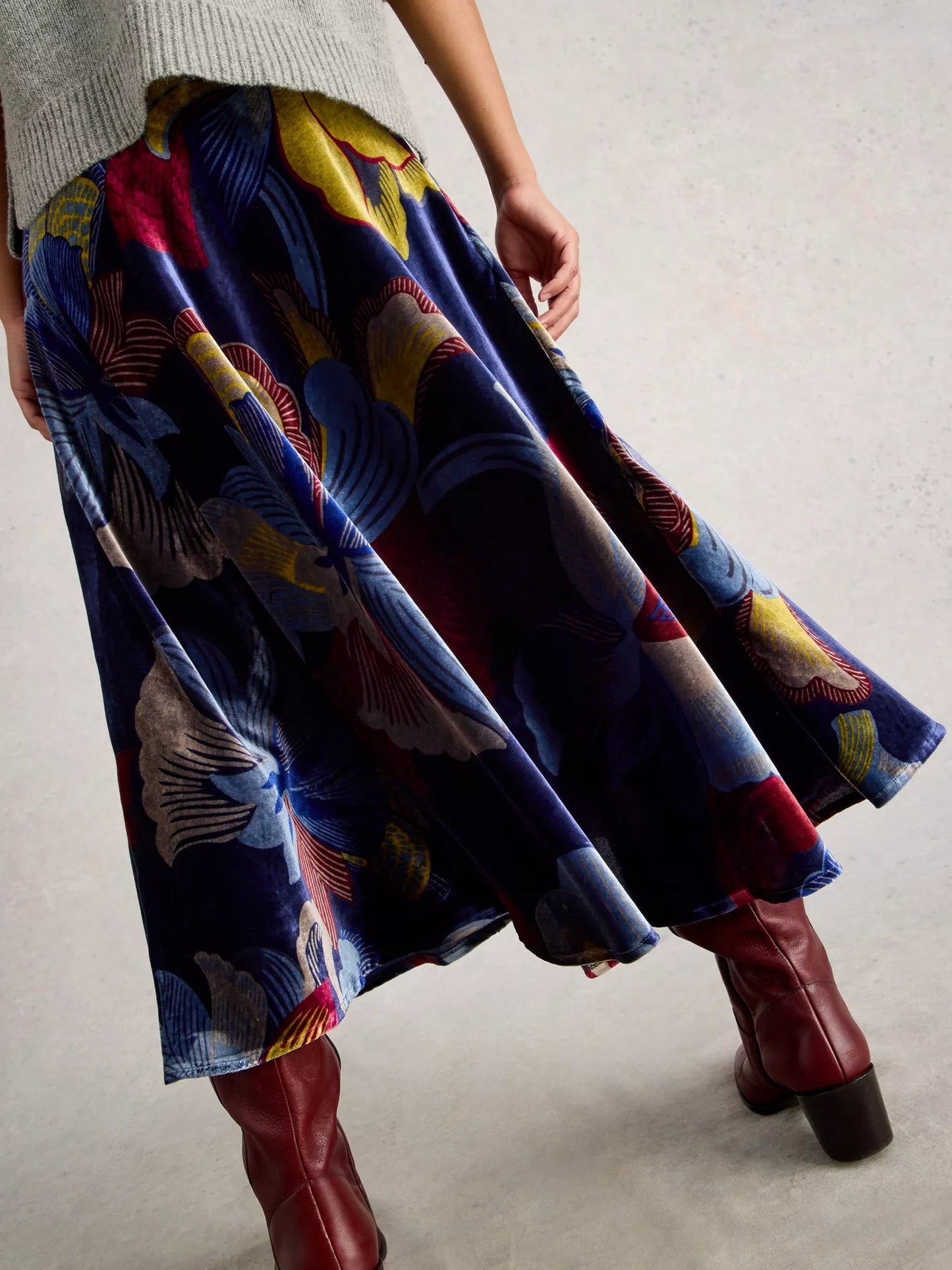 Hope Velvet SkirtSkirtsPosh Boutique