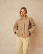 Indi & Cold Estrella Sherpa Jacket - Posh Boutique