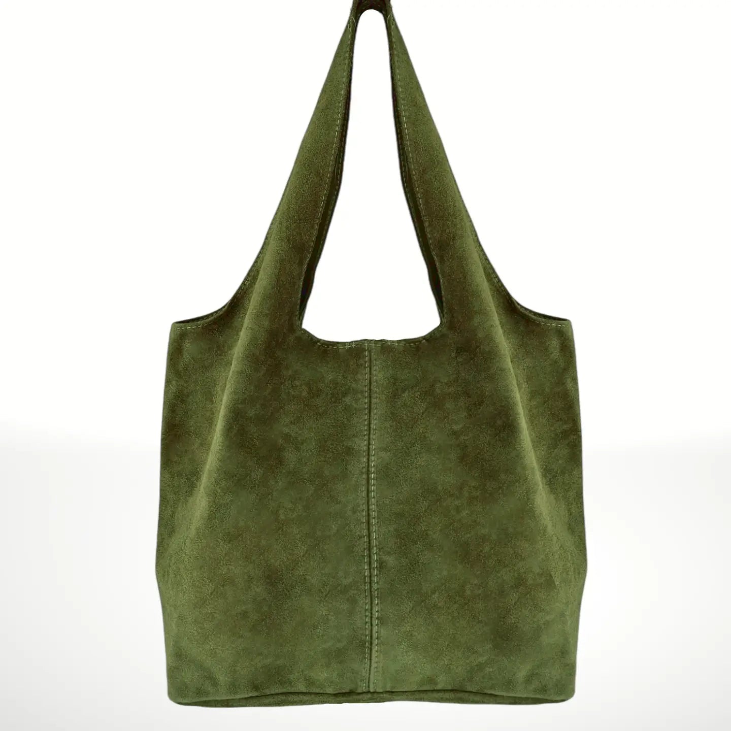 Italian's Leather Giannina Olive Shoulder BagHandbagsPosh Boutique