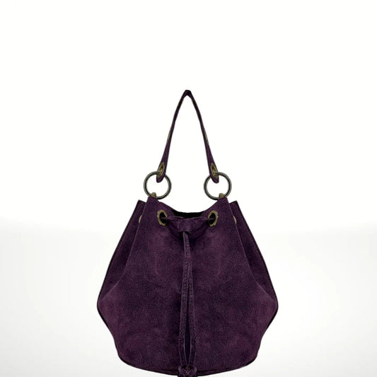 Italian's Leather Mulberry Bucket BagHandbagsPosh Boutique