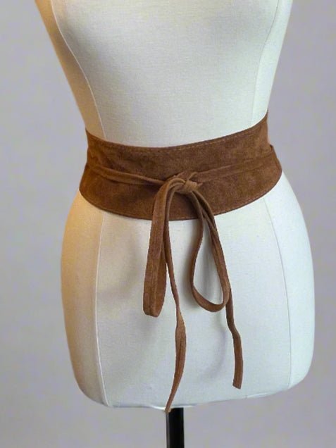 Italian's Leather Suede Sash BeltBeltsPosh Boutique