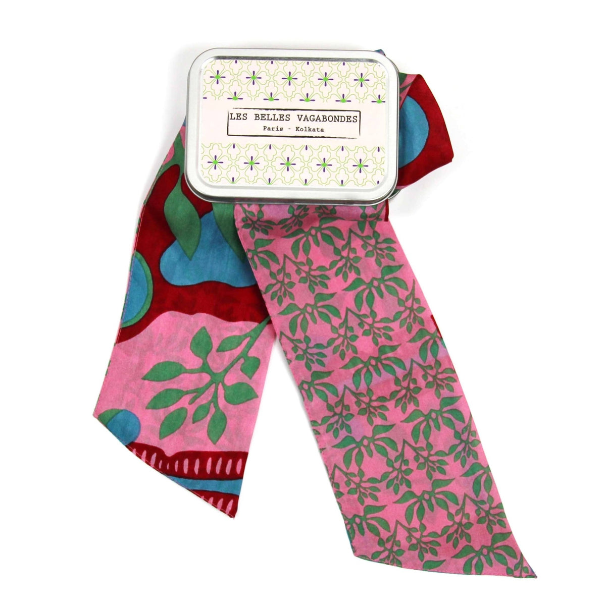 Ivy Khaki Ribbon ScarfScarvesPosh Boutique