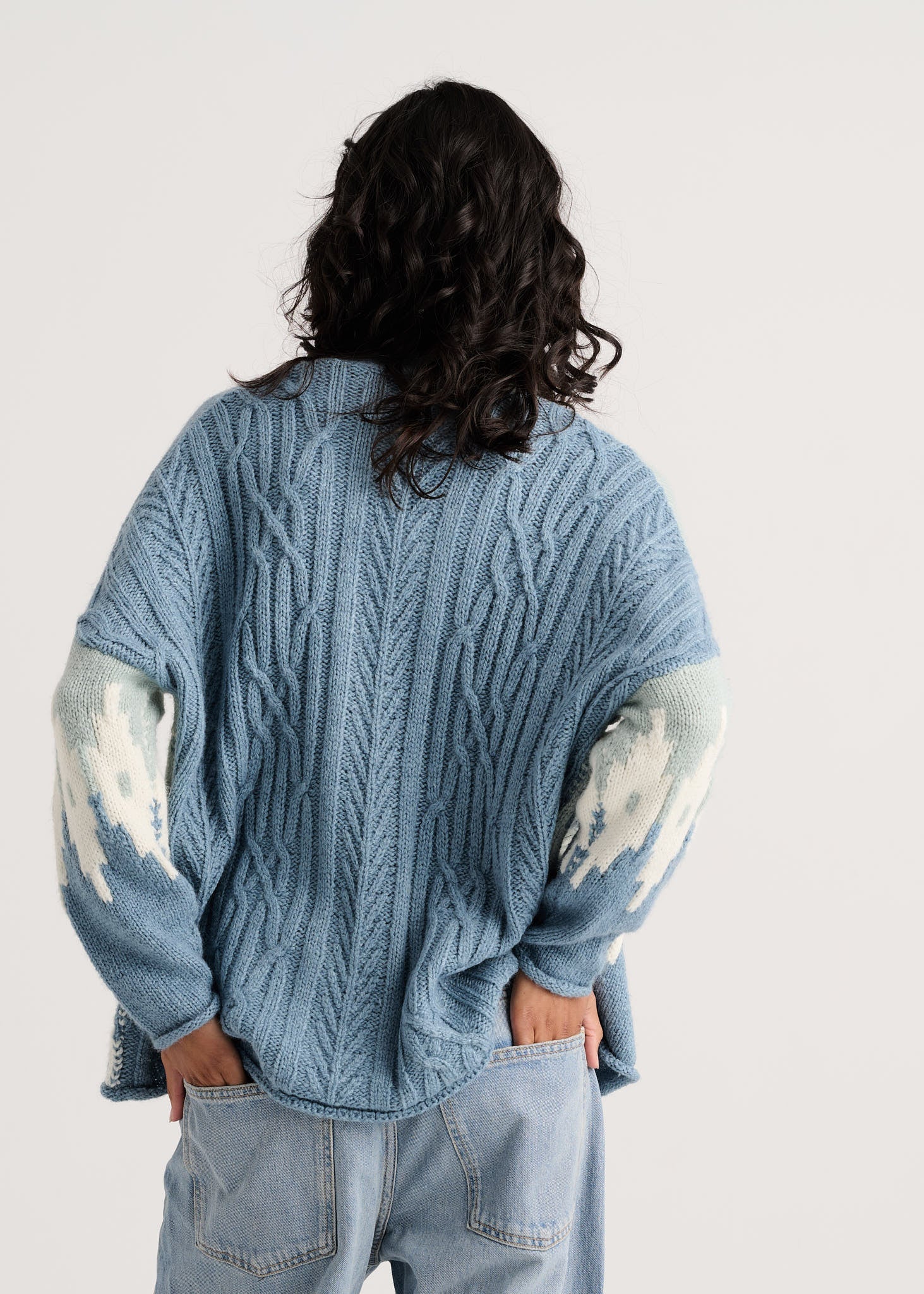 Jacquard CardiganSweatersPosh Boutique