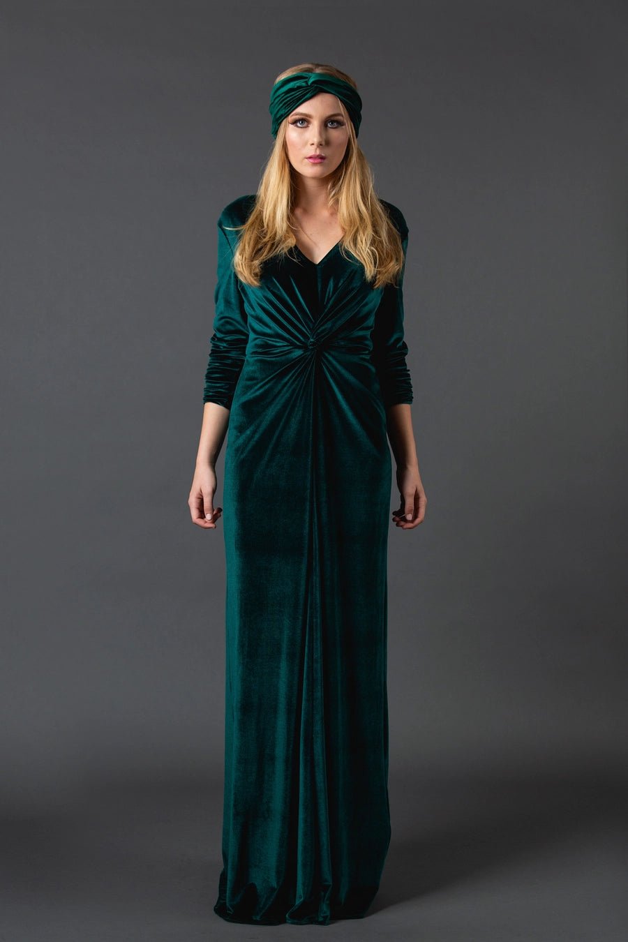 Jennifer Grace Velvet Knot DressDressesPosh Boutique
