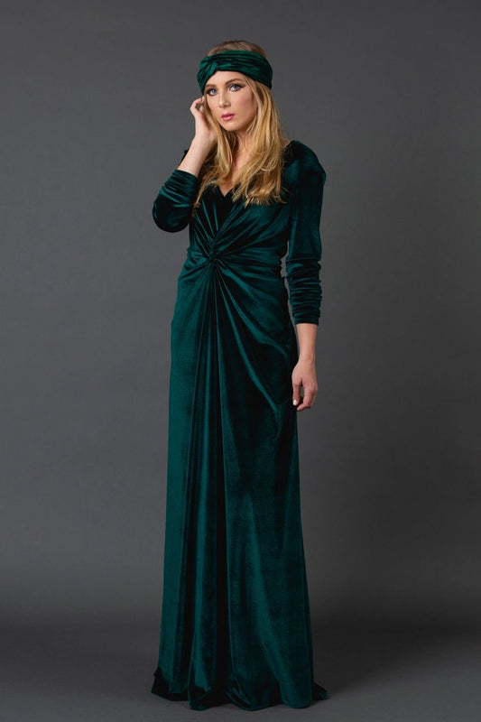 Jennifer Grace Velvet Knot DressDressesPosh Boutique