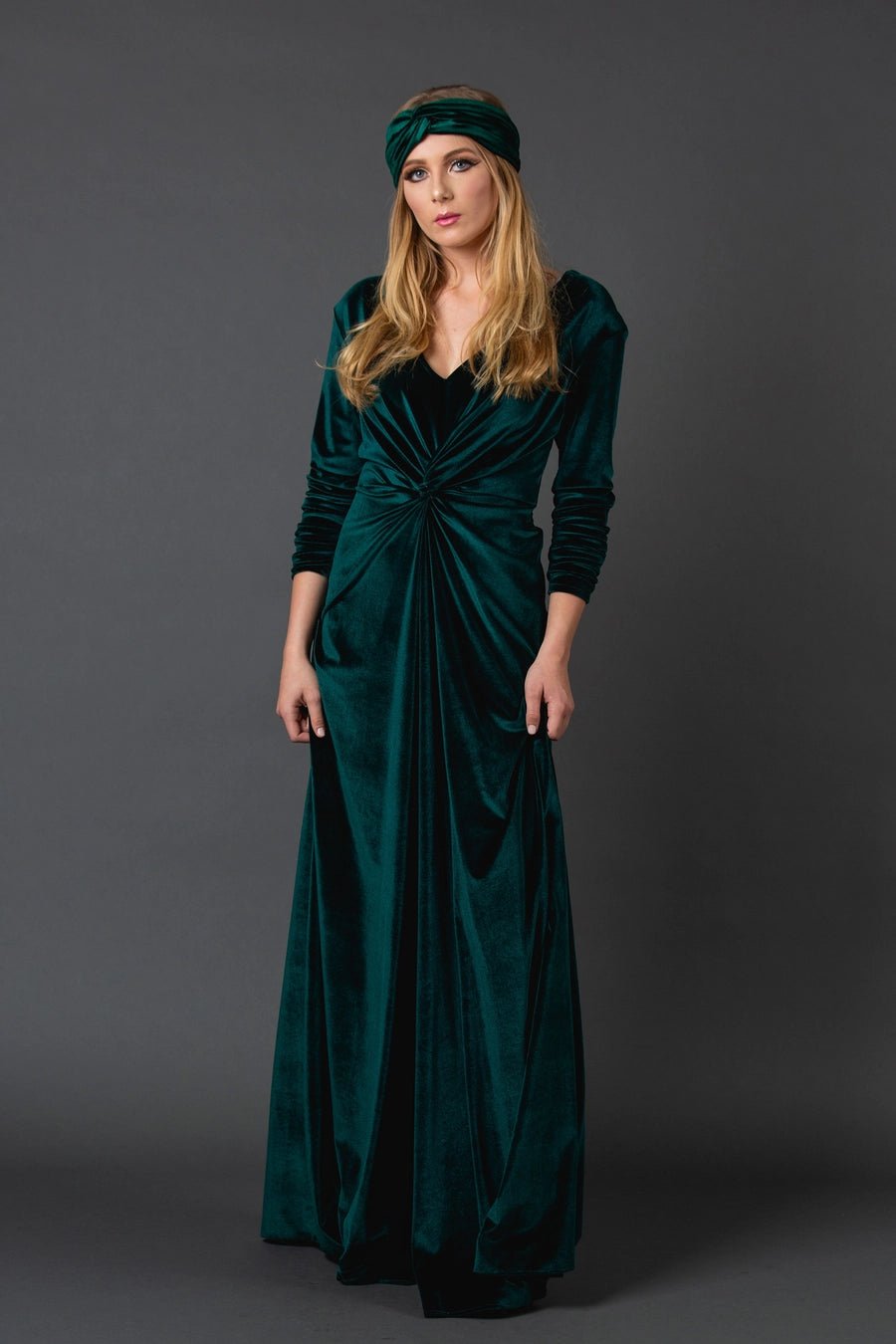 Jennifer Grace Velvet Knot DressDressesPosh Boutique