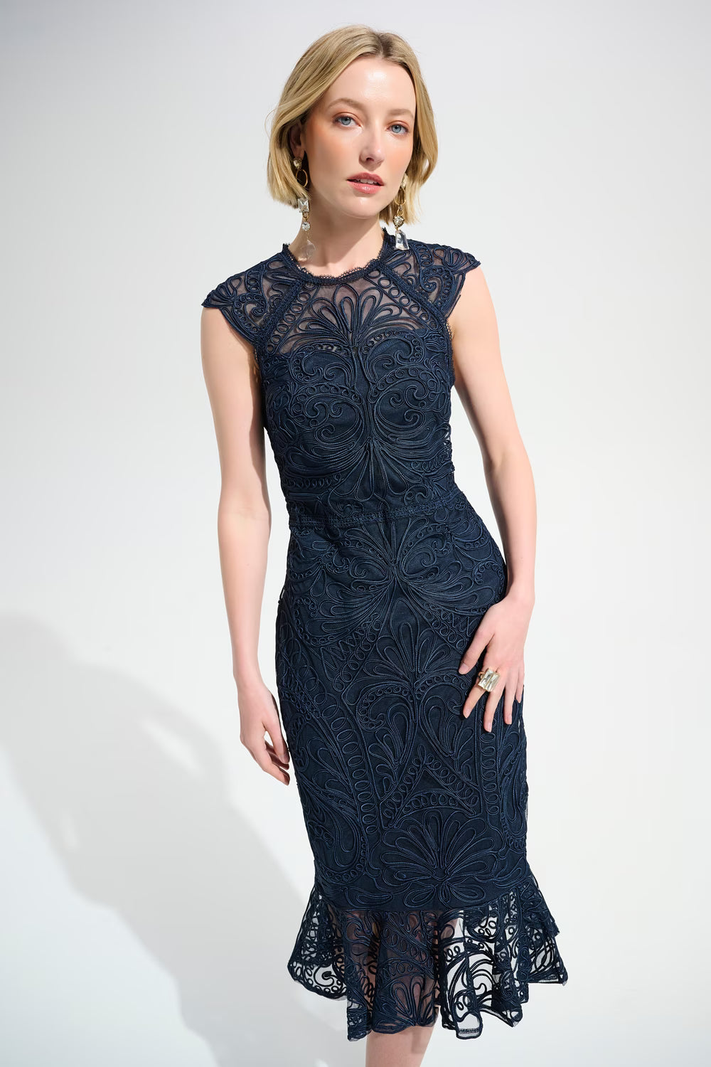 Floral Knee-length Dress