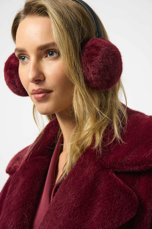 Joseph Ribkoff Faux Fur EarmuffsHatsPosh Boutique