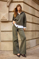 Joseph Ribkoff Goldie Wide Leg JeanDenimPosh Boutique