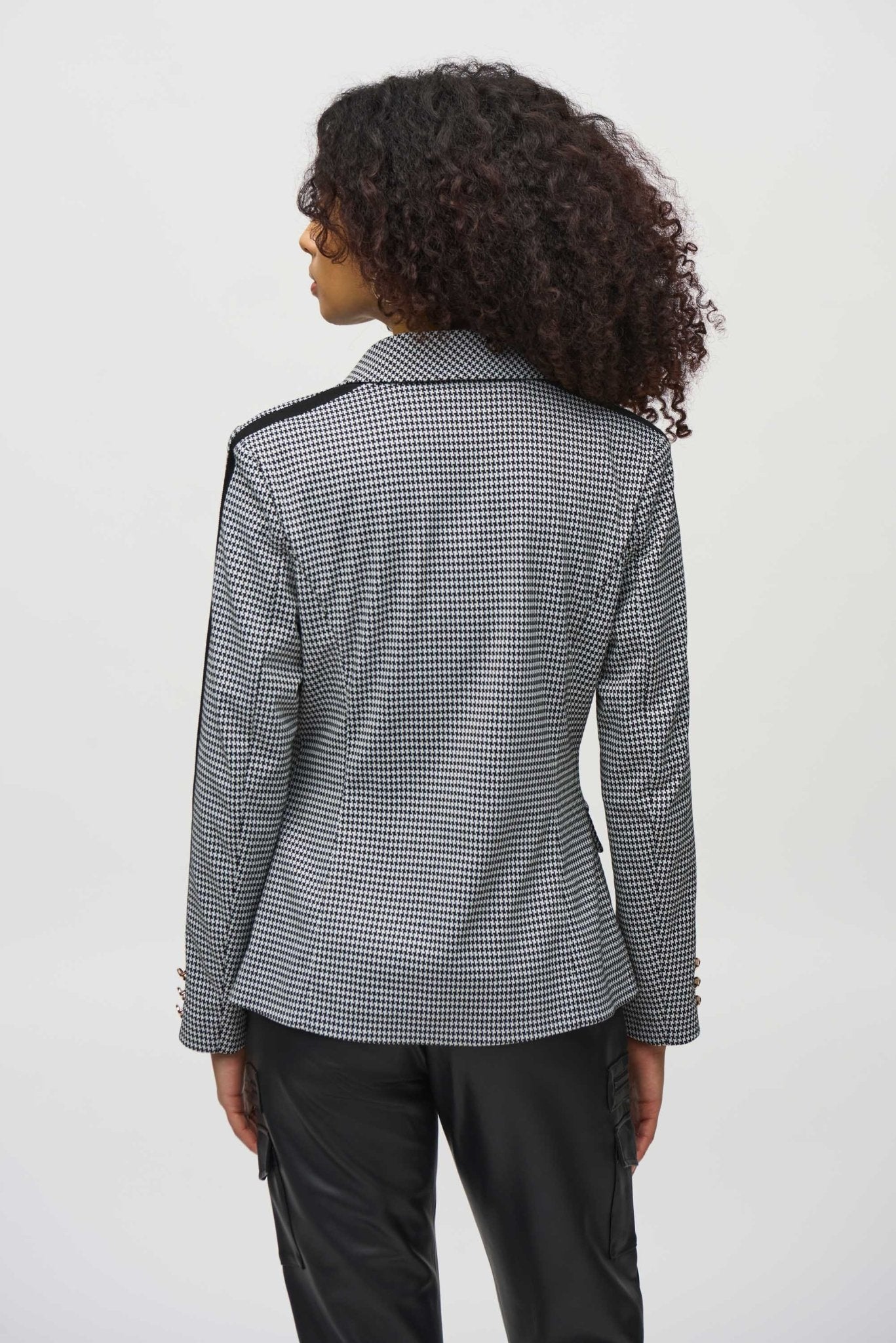 Joseph Ribkoff Houndstooth BlazerJacketsPosh Boutique