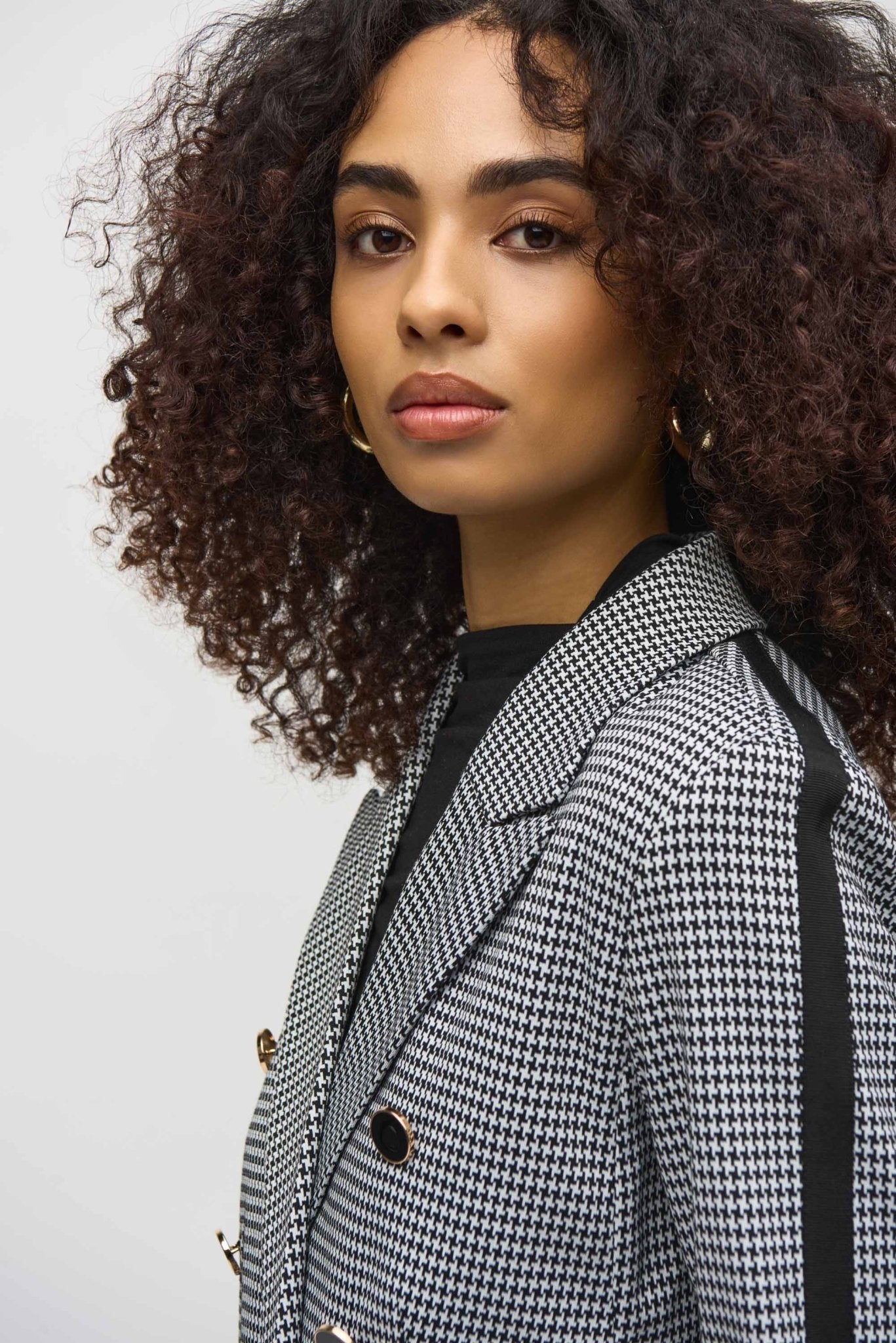 Joseph Ribkoff Houndstooth BlazerJacketsPosh Boutique