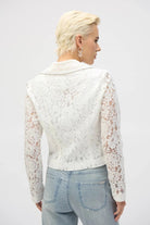 Joseph Ribkoff Lace Moto JacketJacketsPosh Boutique