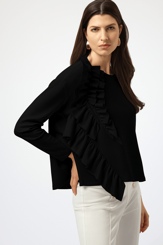 Joseph Ribkoff Ruffled TopTopsPosh Boutique