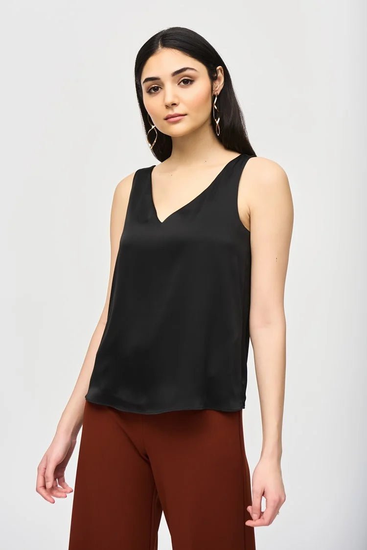 Joseph Ribkoff Satin Karissa Top - Posh Boutique